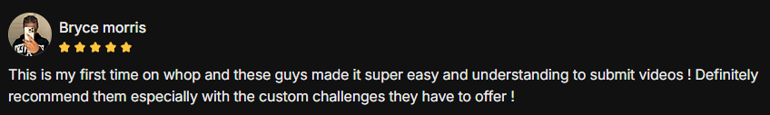 Review from Bryce morris