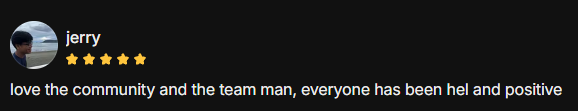 Review from jerry